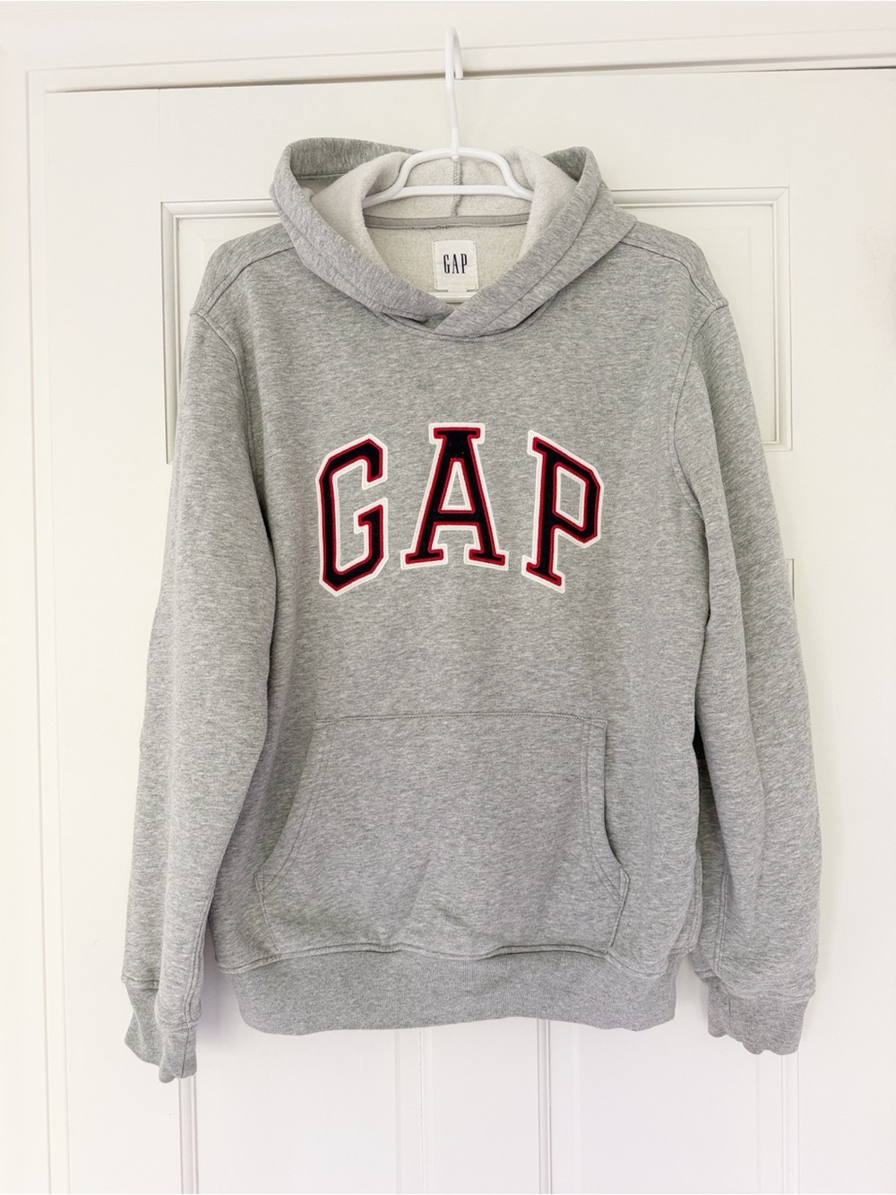 GAP classic hoodie sweatshirt size M grey